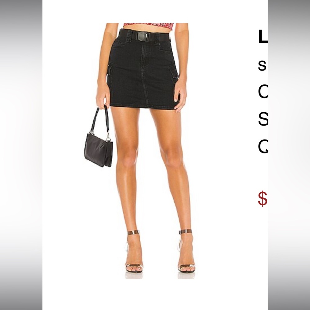 Superdown Black Skirt Small
